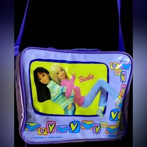 Barbie Thermos Brand Lunchbox 1999 Vintage Purple RARE Shoulder Strap Bag Mattel